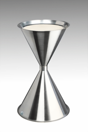 Standascher Edelstahl, für Hallen, Flure, Foyers und Warteräume
