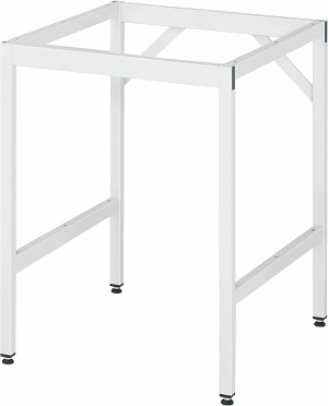 Arbeitstisch - Grundgestell, B 590 x T 660 x H 780-830 mm, ohne Platte