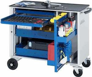 Werkzeugwagen, B 1025 x T 520 x H 890 mm