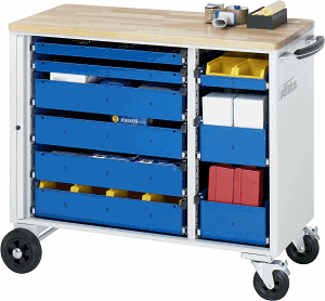 Werkzeugwagen, B 1025 x T 520 x H 890 mm