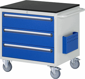 Montagewagen Modell XL3.0, B 770 x T 650 x H 790 mm, Melamin-Top 19 mm