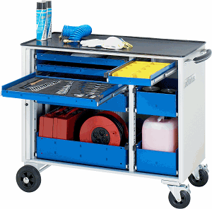 Werkzeugwagen, B 1025 x T 520 x H 890 mm