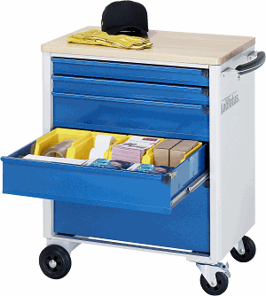 Werkzeugwagen, B 700 x T 500 x H 860 mm