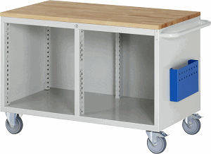 Montagewagen Modell LL3, B 1145 x T 650 x H 795 mm, Buche-Top 25 mm