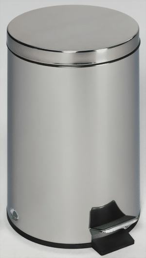 Tretabfallsammler 5 Liter, Edelstahl poliert

