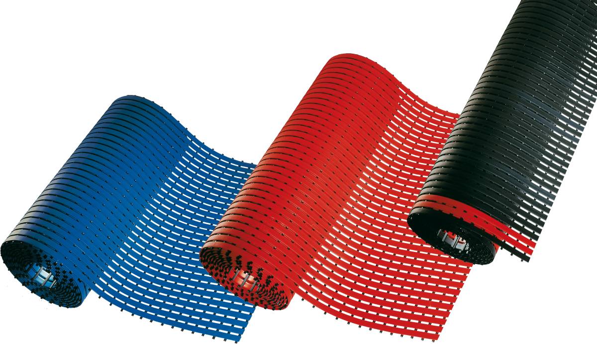 Bodenmatten, Breite 1200 mm, Länge 3000 mm, blau