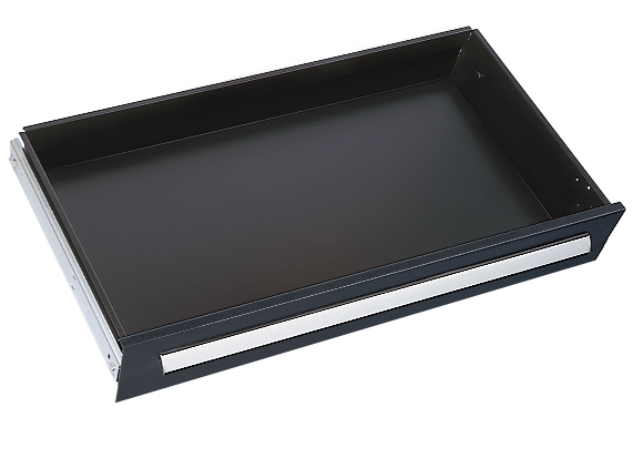 Schubladen für Schubladenschränke Höhe 125 mm, RAL 7016 anthrazitgrau