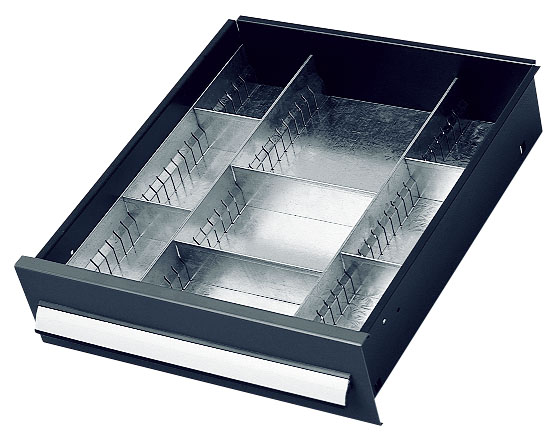 Einteilungsset für Schublade Höhe 100 mm