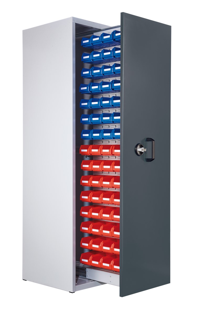 Zugwagenschrank, 1 Auszug, 2000x590x600 mm HxBxT