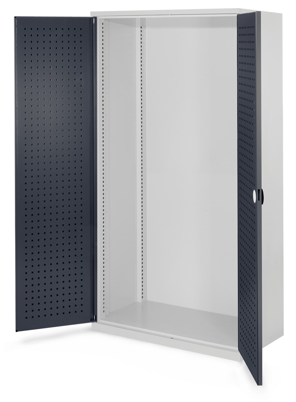 Schwerlastschrank 1950x1000x600 mm HxBxT, Lochplattentüren