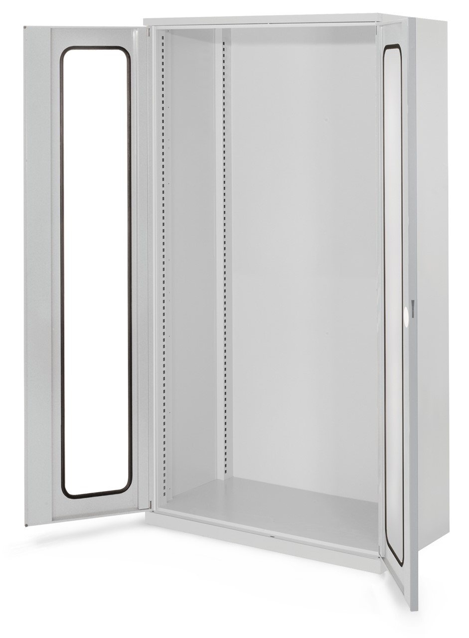 Schwerlastschrank 1950x1000x600 mm HxBxT, Sichtfenstertüren