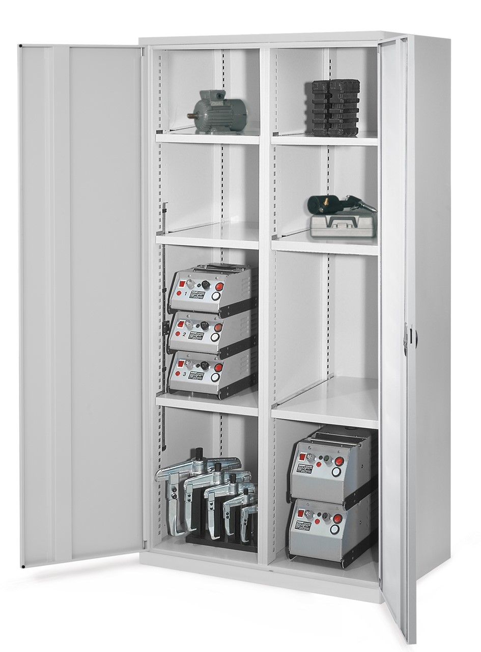 Schwerlastschrank 1950x1000x600 mm HxBxT, Vollblechtüren