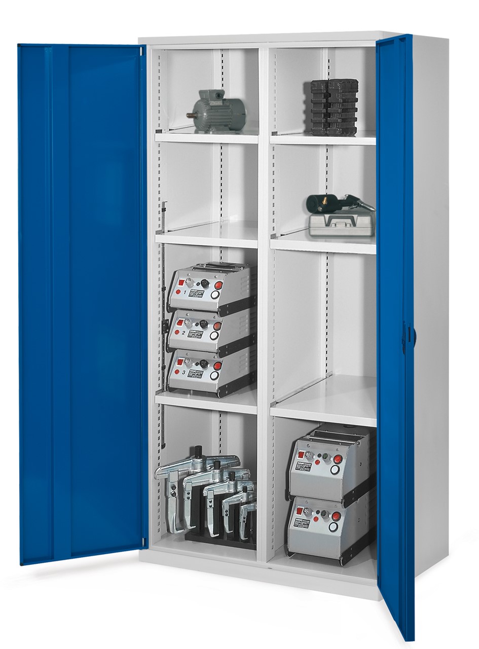 Schwerlastschrank 1950x1000x600 mm HxBxT, Vollblechtüren