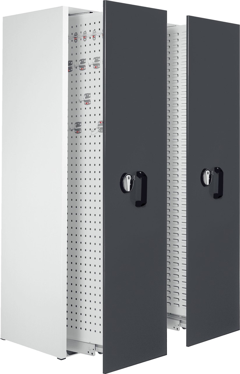 Zugwagenschrank, 2 Auszüge, 2000x1100x600 mm HxBxT