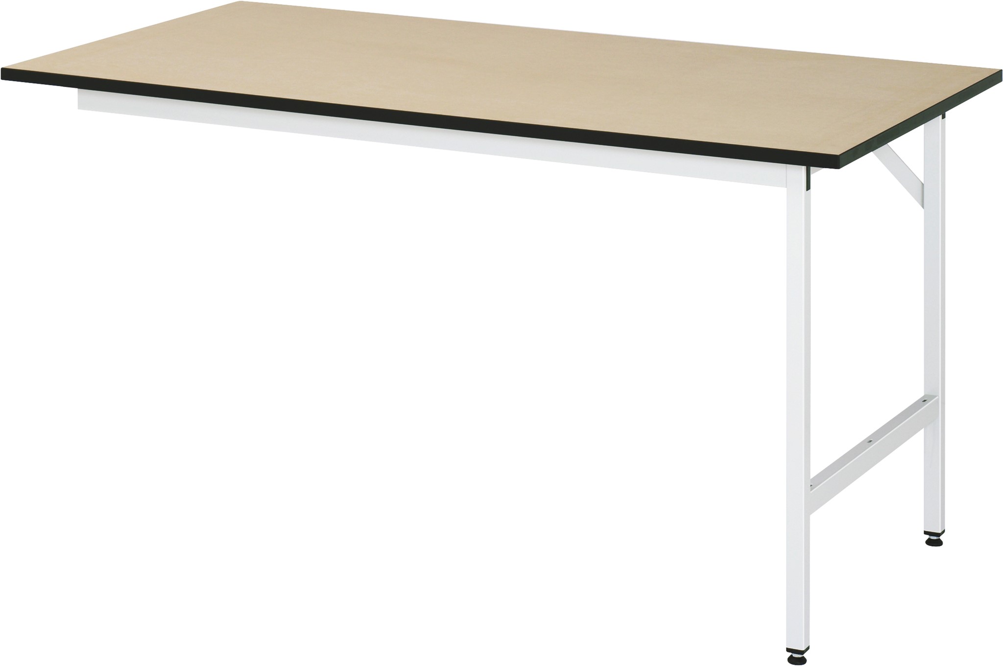 Arbeitstisch, B 1500 x T 800 x H 800-850 mm
