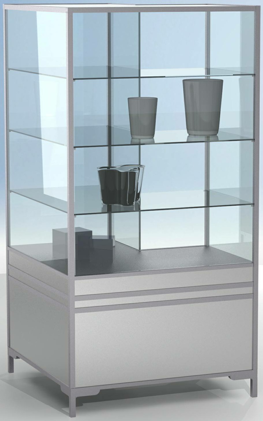 Thekenmodul Ecke 90° 1900x1000x1000x(600) HxLxT