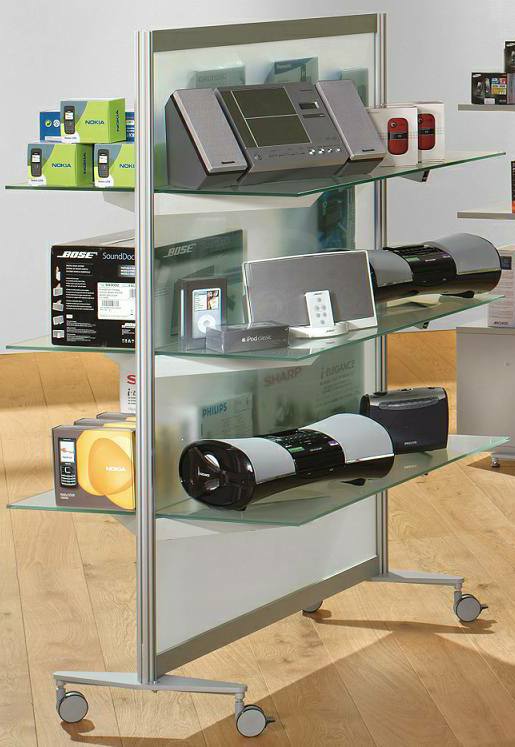 Regalsystem Grund-Regal 1400x625x450mm HxBxT