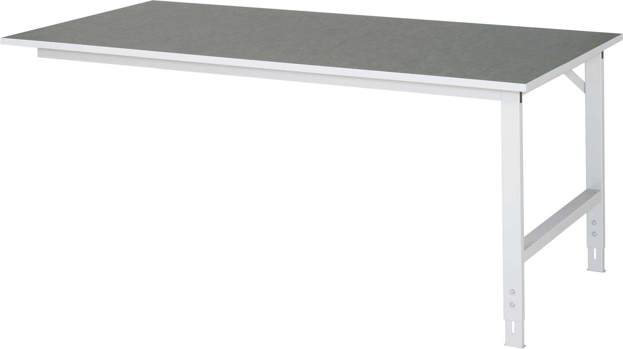 Arbeitstisch, B 2000 x T 1000 x H 760-1080 mm