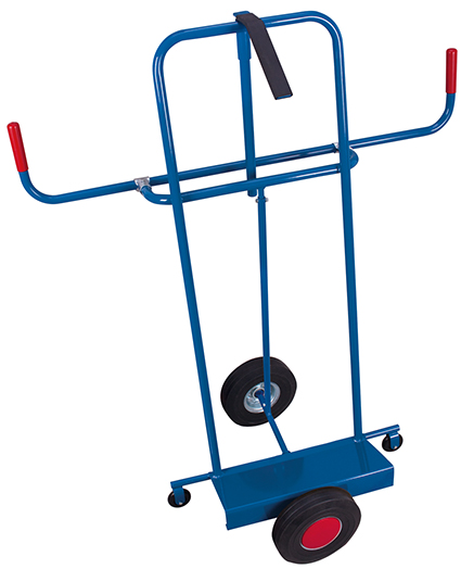 Plattenkarre mit variabler Plattensicherung