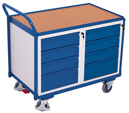 Werkstattwagen, 1 Ladefläche 1125x625x1010 mm BxTxH