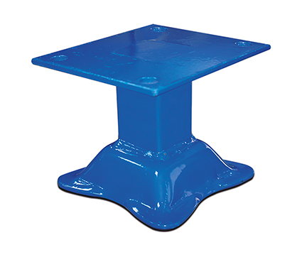 Füsse für Plattenständer 100 mm Höhe