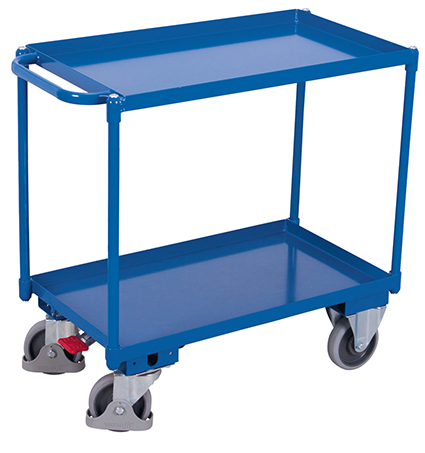 Tischwagen, 2 Wannenebenen, 845x495 BxT