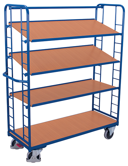 Etagenwagen, neigbare Etagenböden