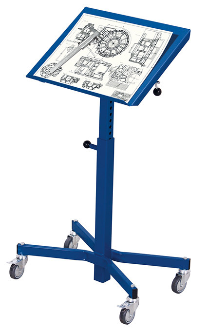 Materialständer niegbar 600x410x760-1160 mm BxTxH, höhenverstellbar