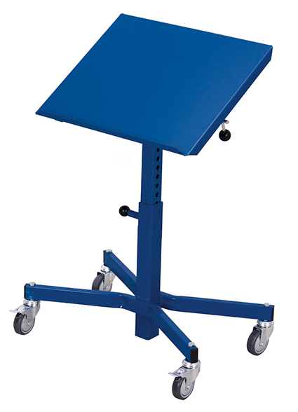 Materialständer niegbar 600x410x520-800 mm BxTxH, höhenverstellbar