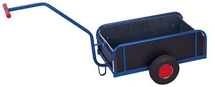 Handwagen mit Bordwand, 1105x535 mm BxT Ladefläche