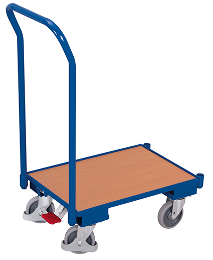 Euro-System-Roller, 605x410 mm BxT mit Schiebebügel/Rand