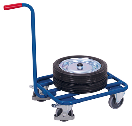 Griffroller 875x500x875 mm BxTxH, Stahlrohrfläche