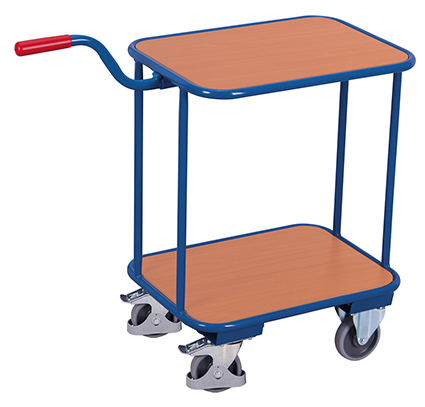 Griffroller 940x455x910 mm BxTxH, 2 Ladeflächen