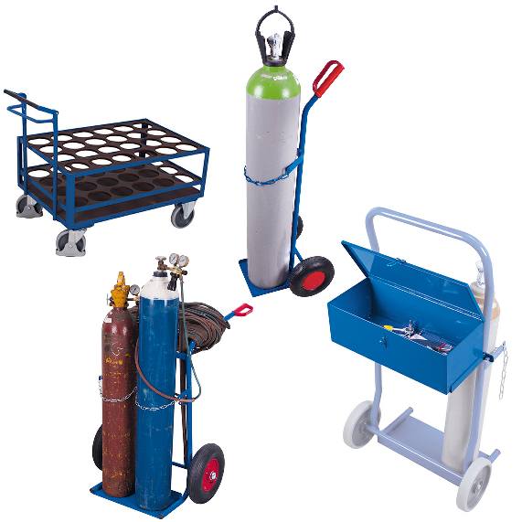 Stahlflaschenhandling