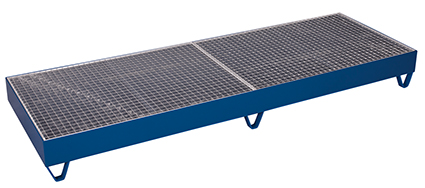 Auffangwanne für 4 Fässer 200 Liter