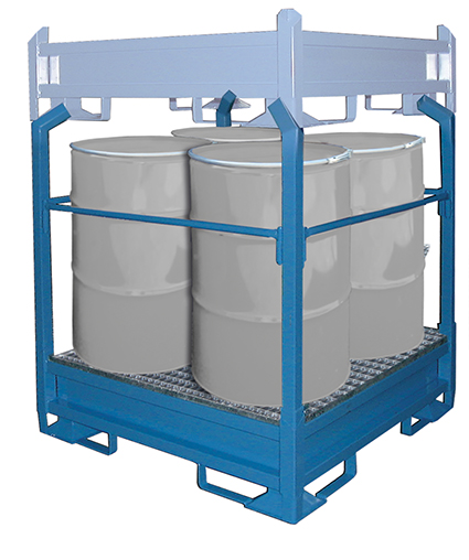 Stappelgestell mit Auffangwanne