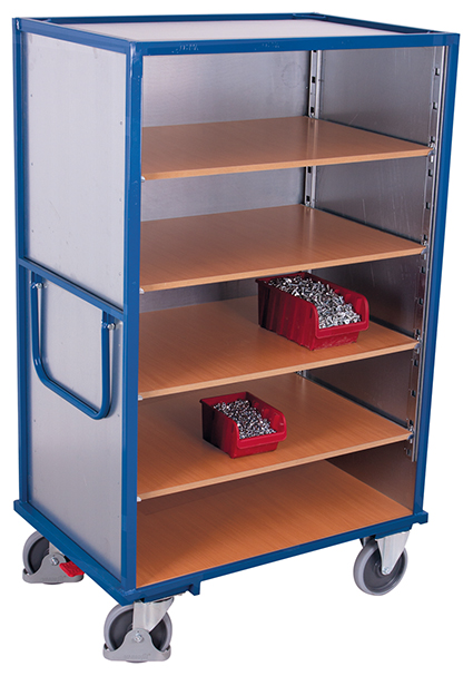 Etagenwagen fest verschweisst Kasten