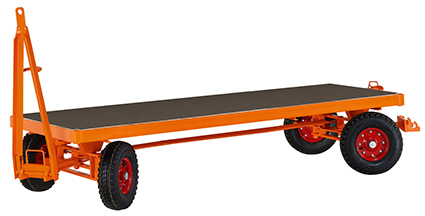 Industrieanhänger, 2000x1000x510 mm BxTxH, Vollgummibereifung