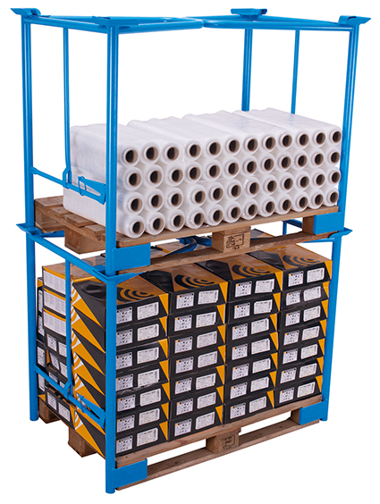 Palettenaufsätze ohne Gitterwände