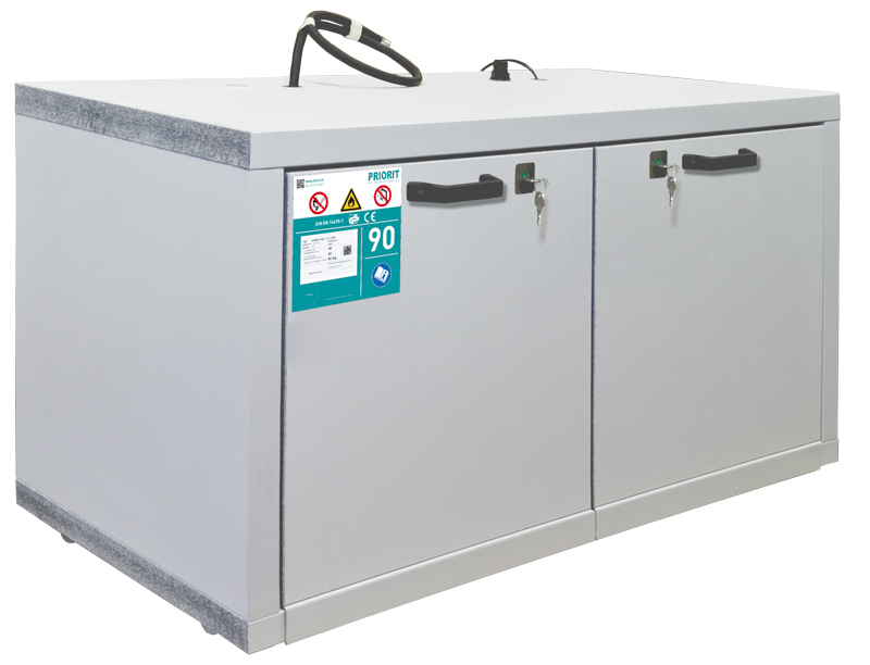 Sicherheitsschrank Typ 90, 630x1100x570 mm HxBxT