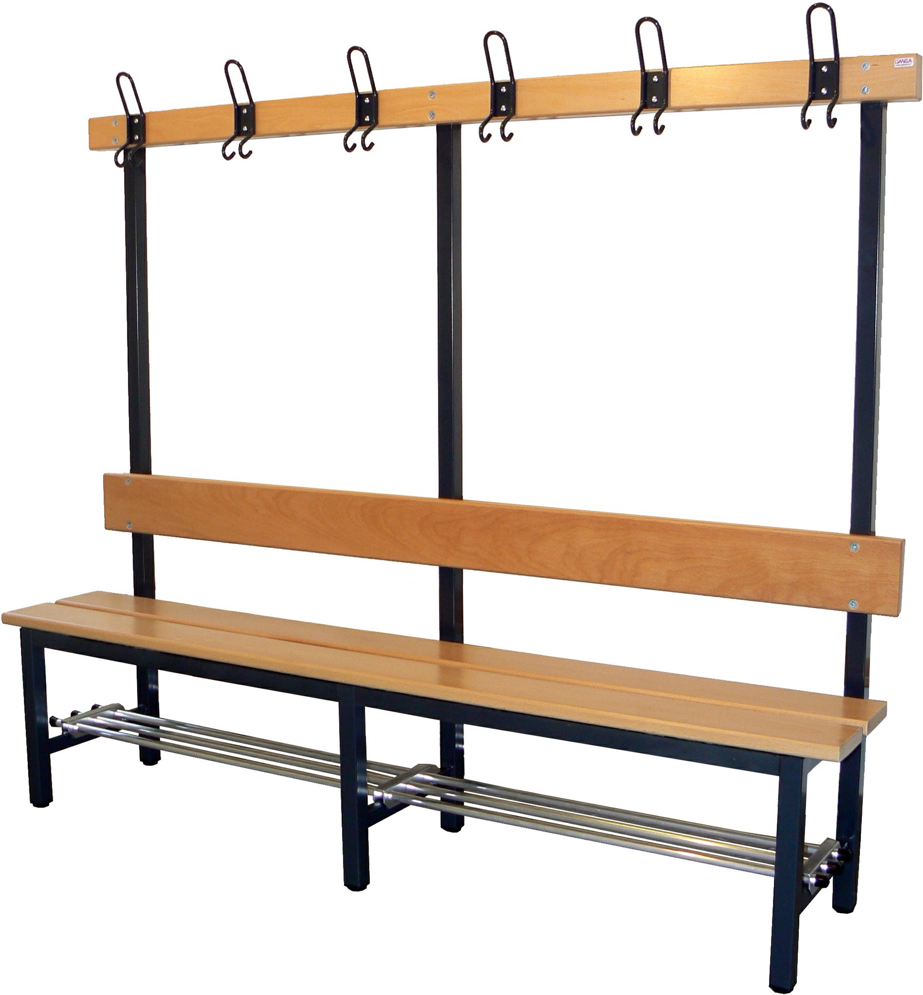 Einseitige Sitzbank Kinder, Länge 2000 mm, Tiefe 320 mm