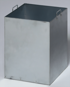 Inneneinsatz für Abfallsammler-Ascher-Kombination B 42 R, verzinkt
