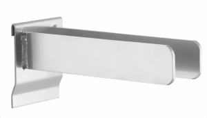 Gabelträger, lichte Weite 40 mm, alufarben
