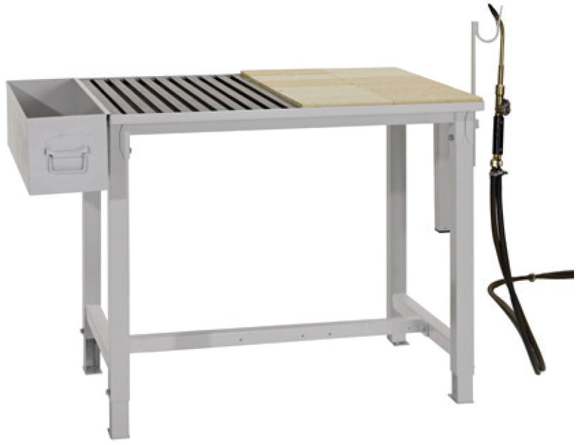 Schweisstisch 1010x755x734-900 mm BxTxH