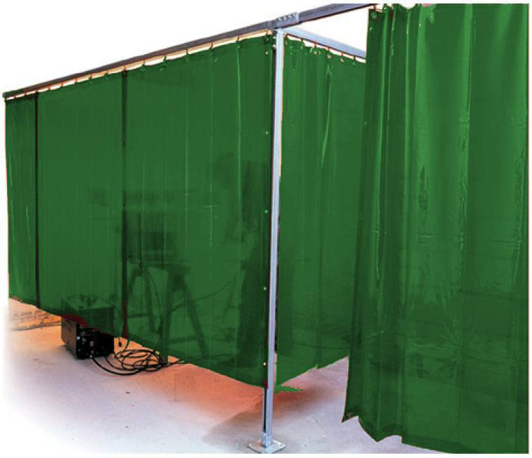 Schutzvorhang eurogrün