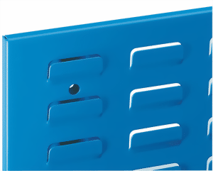 Schlitzplattenwand 2000x450 mm HxB, RAL 5015 himmelblau
