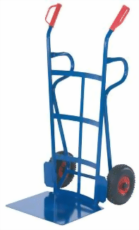 Reifenkarre mit Schaufel, Breite 500 mm, Tiefe 400 mm