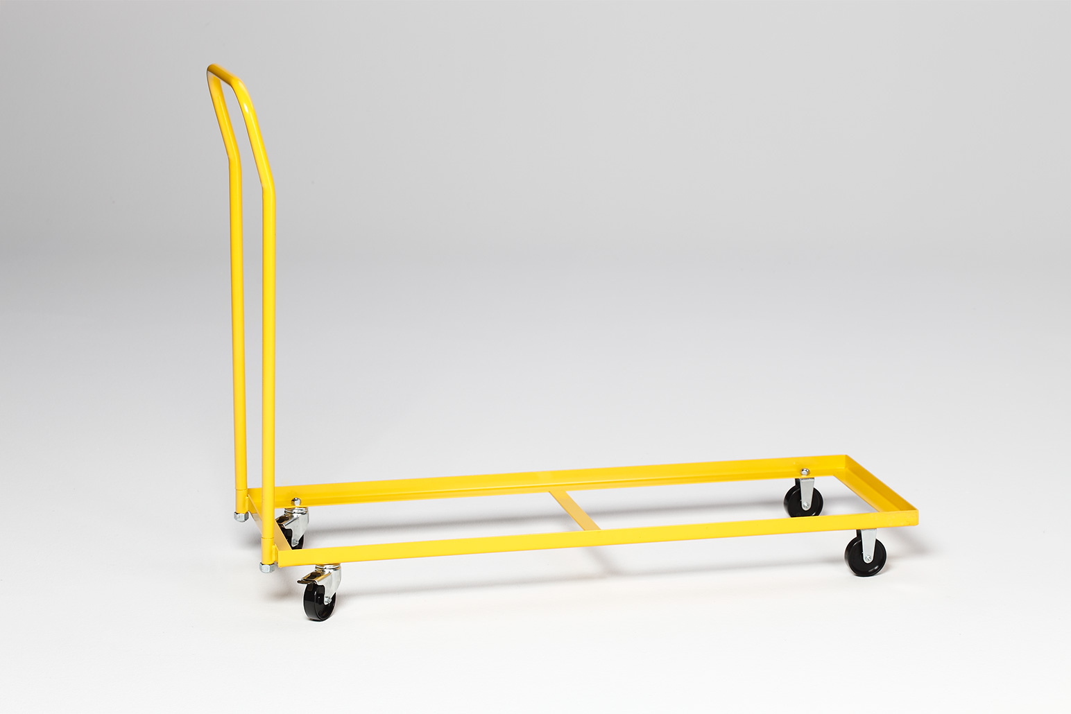 Transportwagen gelb für 4 Werstoffsammler 45 Liter