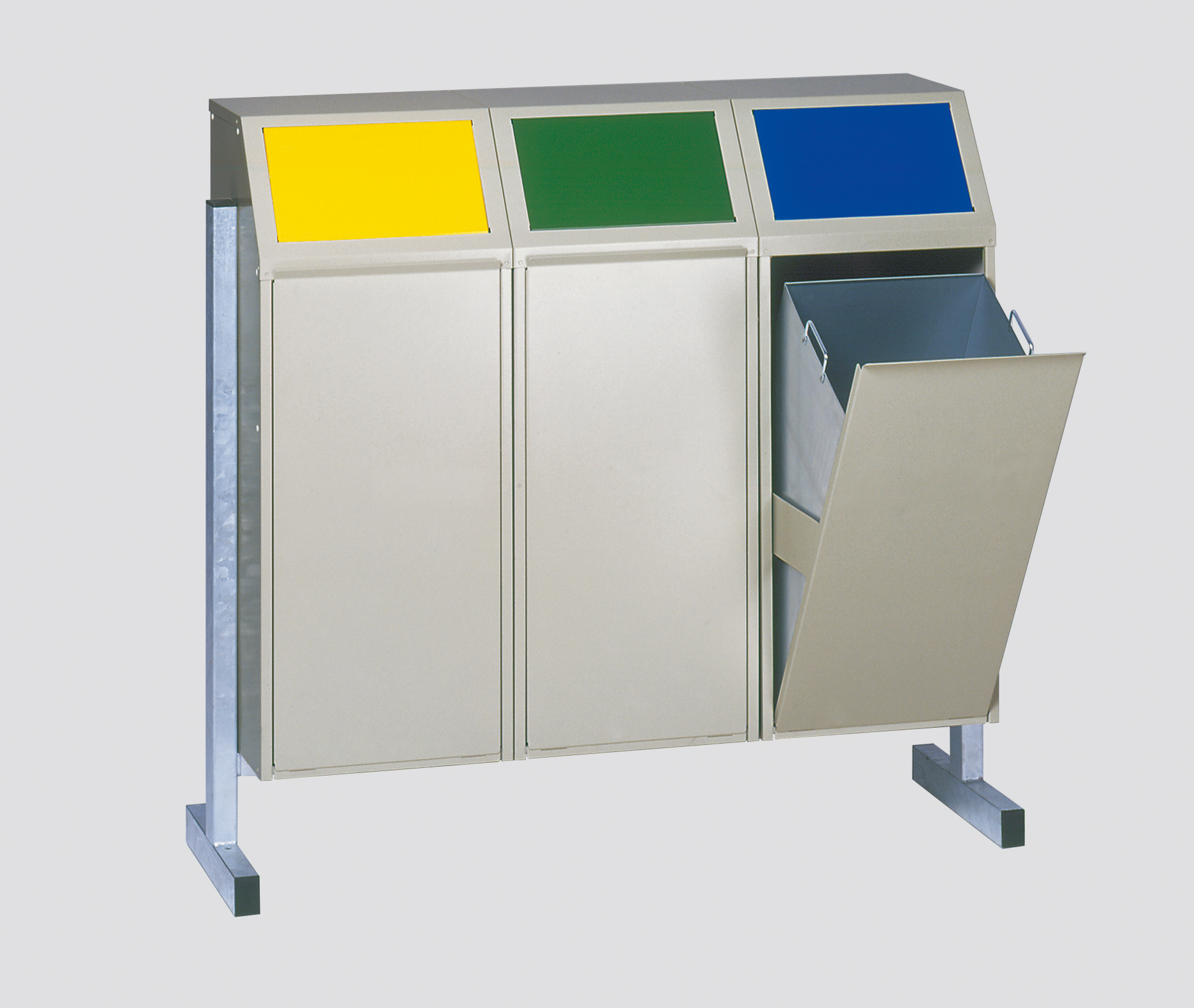 Standrahmen für 4 WSG, 1680x400x1200 mm BxTxH 