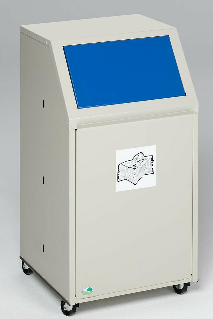 WSG 39 für Papier, Klappe Blau (RAL 5010), Inhalt: ca. 39 L